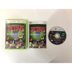 Tetris Evolution (Microsoft Xbox 360, 2007) THQ - CIB Complete - US Seller